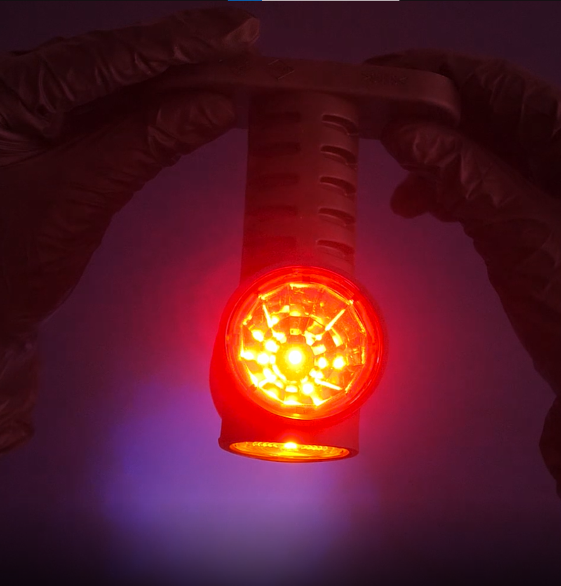 1 Брой 12см LED Лед Габарит, Рогче, 12V-24V, 3 SMD Диода, Тройна Функция, Червена, Бяла, Жълта Светлина, 3D Светлинен Ефект