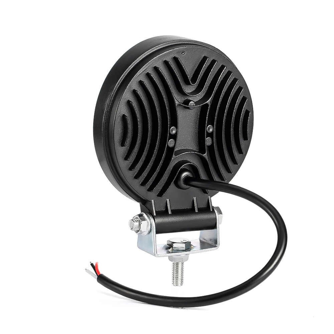 72W LED Диоден Фар Работна Бяла Жълта Светлина Габарит Мъгла Лампа 12V 24V 3100 Лумена