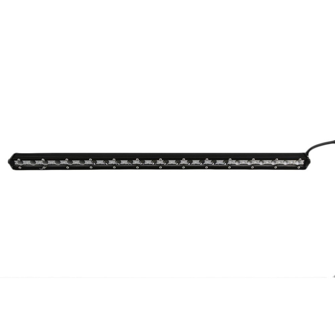 65 cm 72W Едноредов Мощен Диоден LED Лед Бар Ултра Тънък Халоген Лампа Прожектор 12V 24V за Автомобил АТВ Джип 4х4 Offroad Камион и др.