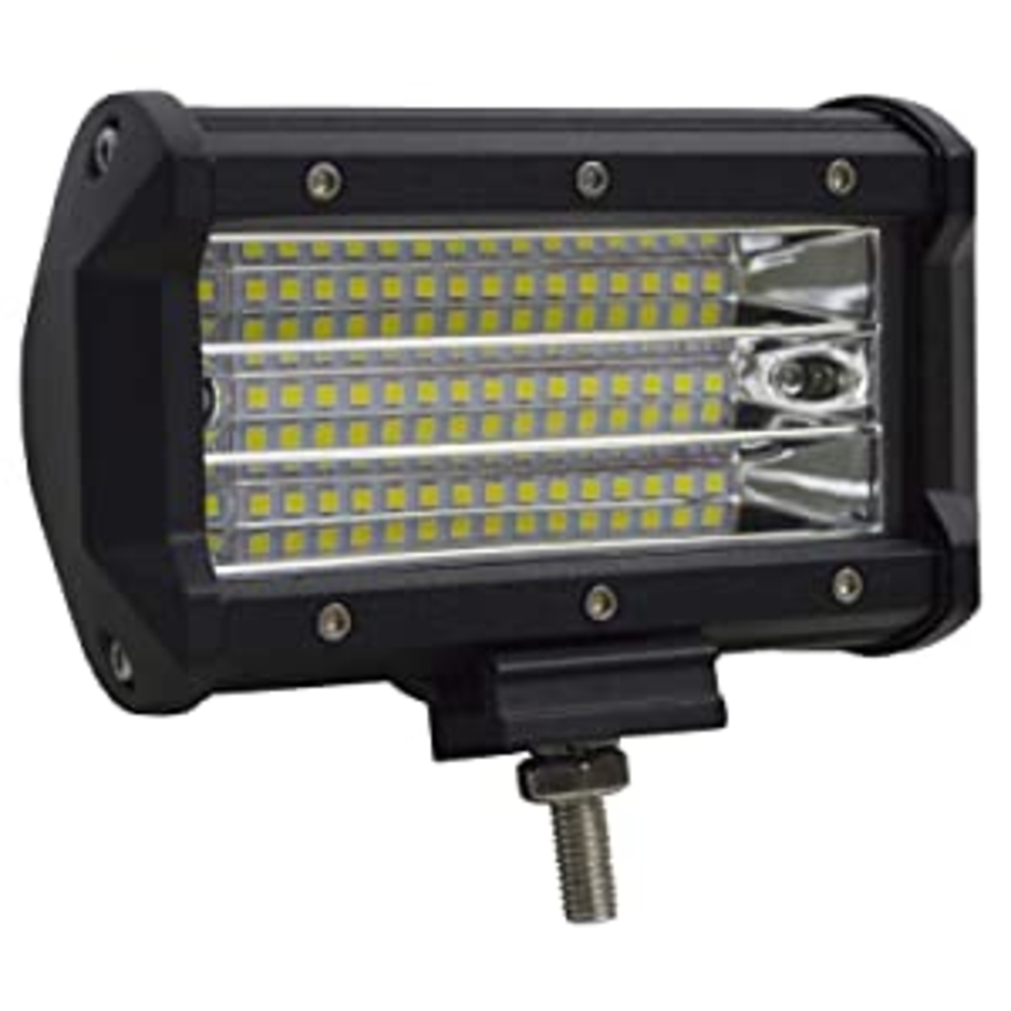 Универсален 90W Лед LED Халоген Фар Работна Лампа 12V - 24V с комбинирана бяла светлина за автомобил офроуд бус ван камион
