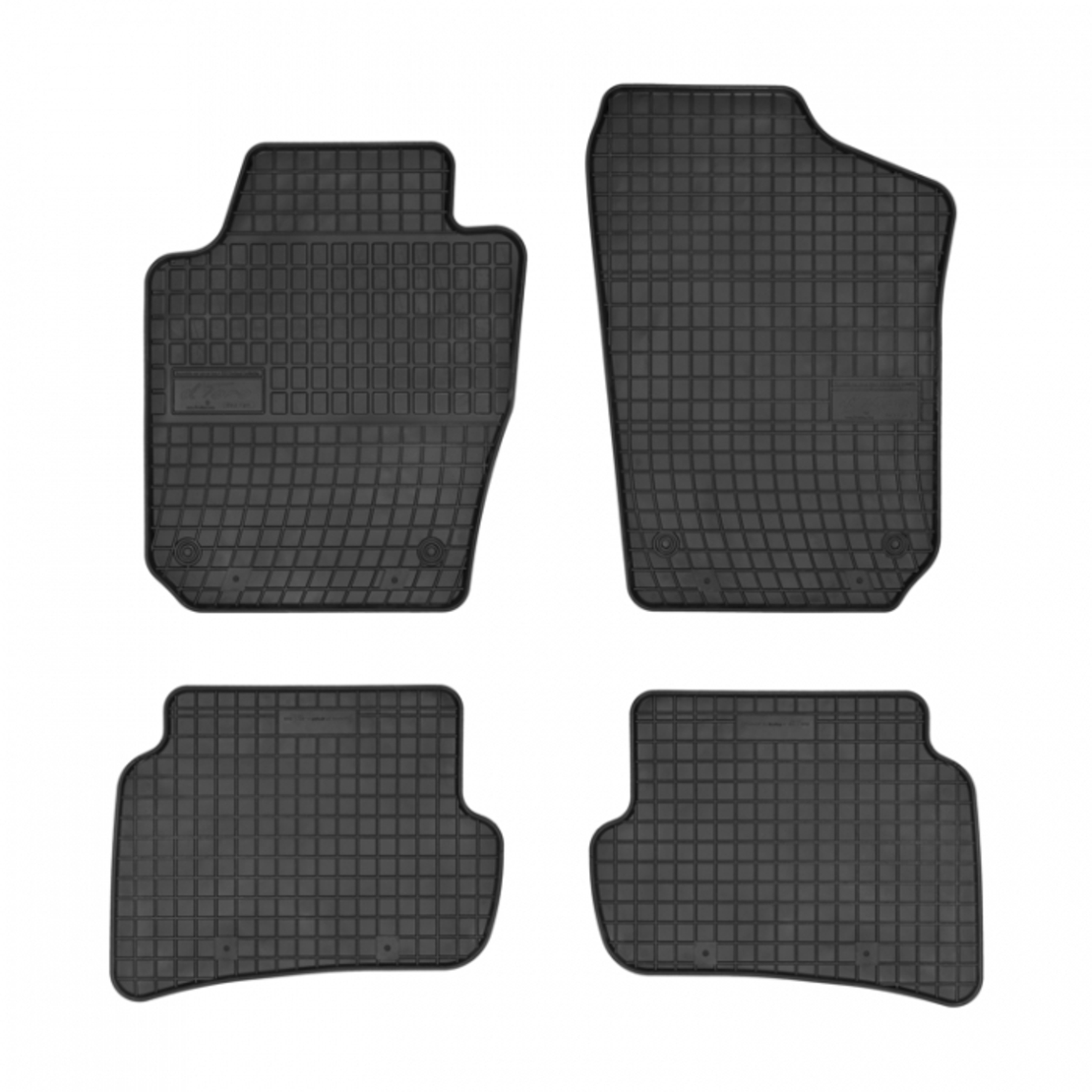 Гумени стелки Frogum съвместими с Seat Ibiza IV/IV 4 врати - (2008+) / Skoda Fabia III - (2014+)