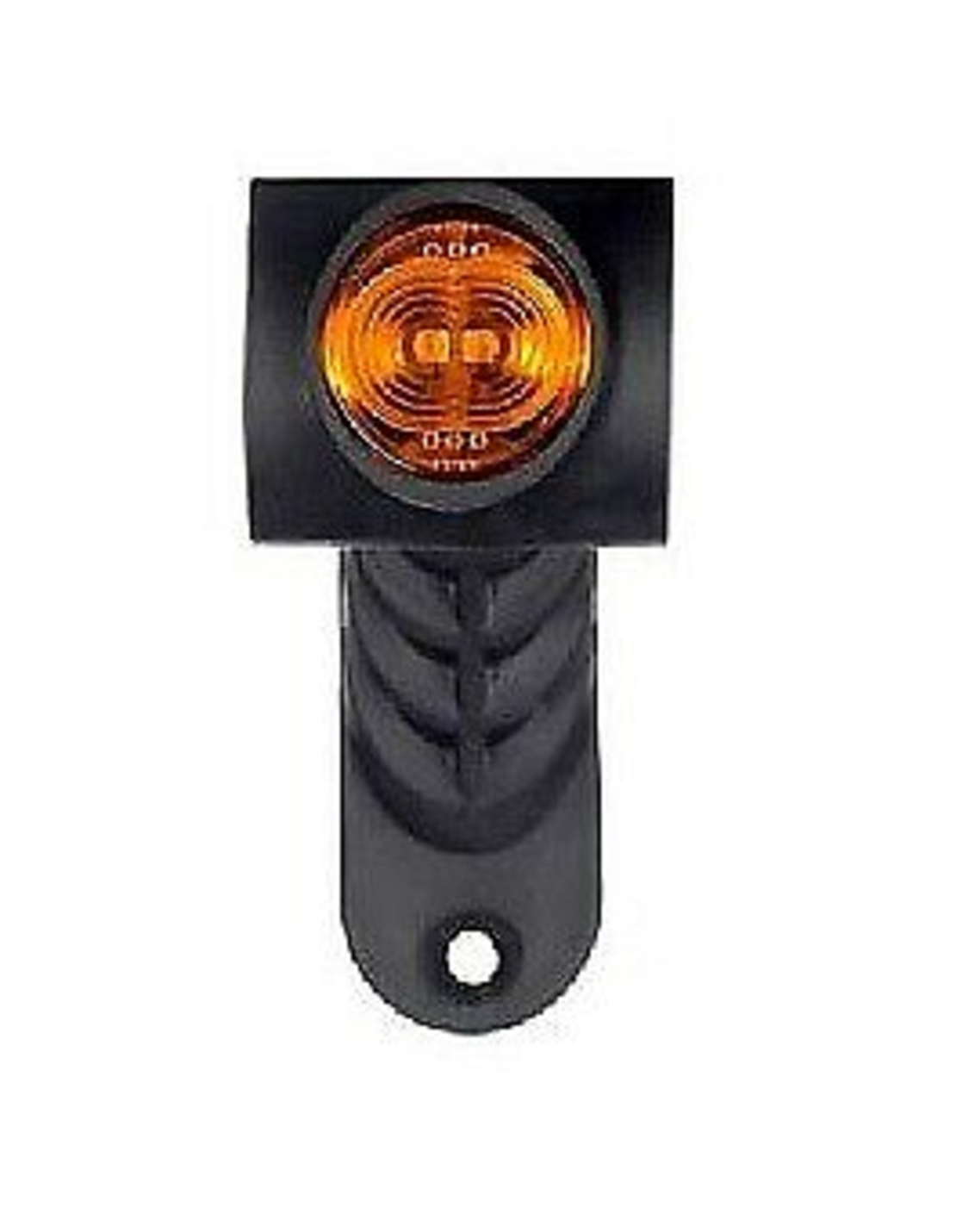 Комплект 2 броя LED Лед Габарит, Рогче, 17.5см, 12V-24V, 3 SMD Диода, Тройна Функция, Червена, Бяла, Жълта Светлина, 3D Светлинен Ефект