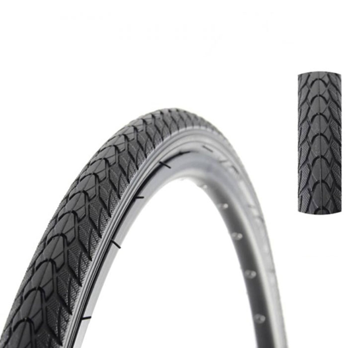 Външна гума за велосипед 700X35C P1025 BLK