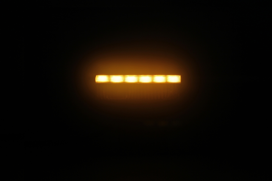 LED комбиниран халоген Flexzon / работна лампа с бял DRL и аварийна блиц светлина с 4 режима, IP65/67K, 12–24V