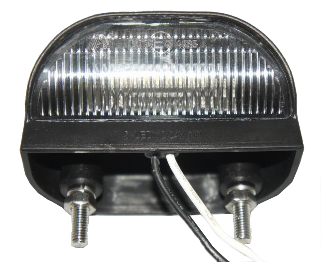 2 Броя Комплект LED Oсветление, Лед Плафон за Регистрационен Номер, 12V-24V, 75X45mm