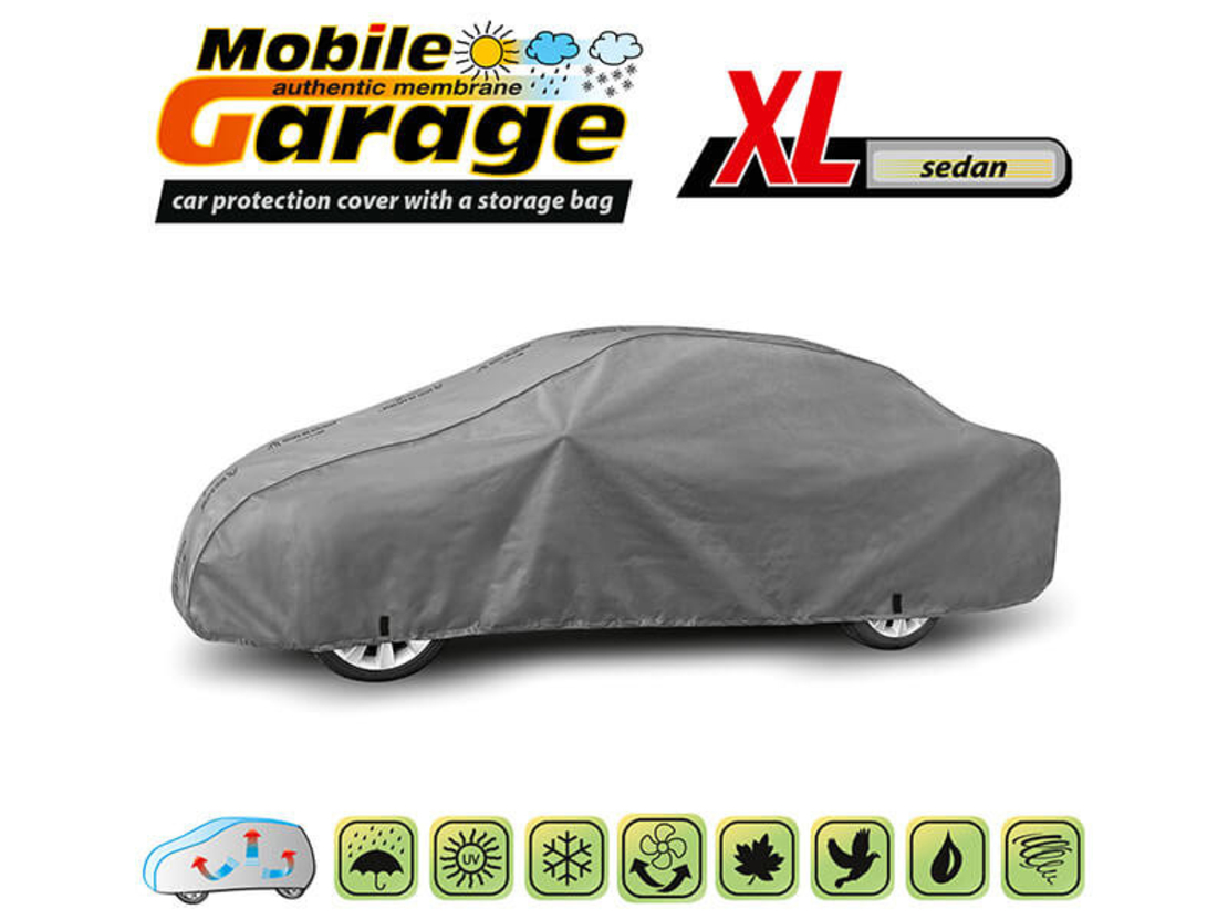 Висококачествено Покривало Kegel за Седан Sedan Автомобил Серия Mobile Garage размер XL 472 - 500см х 126 - 136см