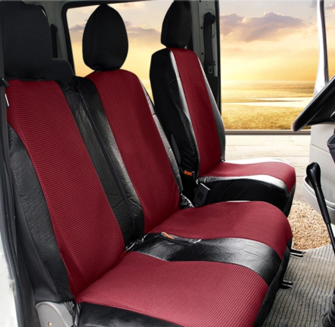 2+1 Комплект Лукс Универсални Калъфи , Тапицерия За Предни Седалки PREMIUM За Transit, Sprinter, Movano, Master, Crafter, Transporter, LT, Boxer, Jumper TAP499