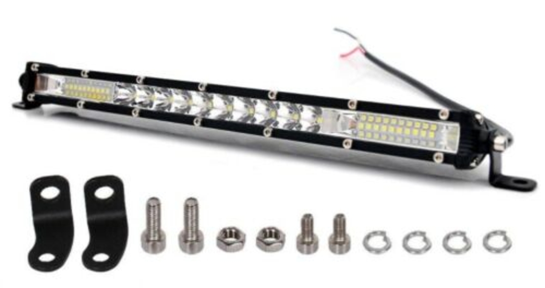 28.5 см LED Лед Диоден Бар 4500 lm, 90W Ултра Тънък 12-24V Комбинирана Combo - Flood и Spot Светлина
