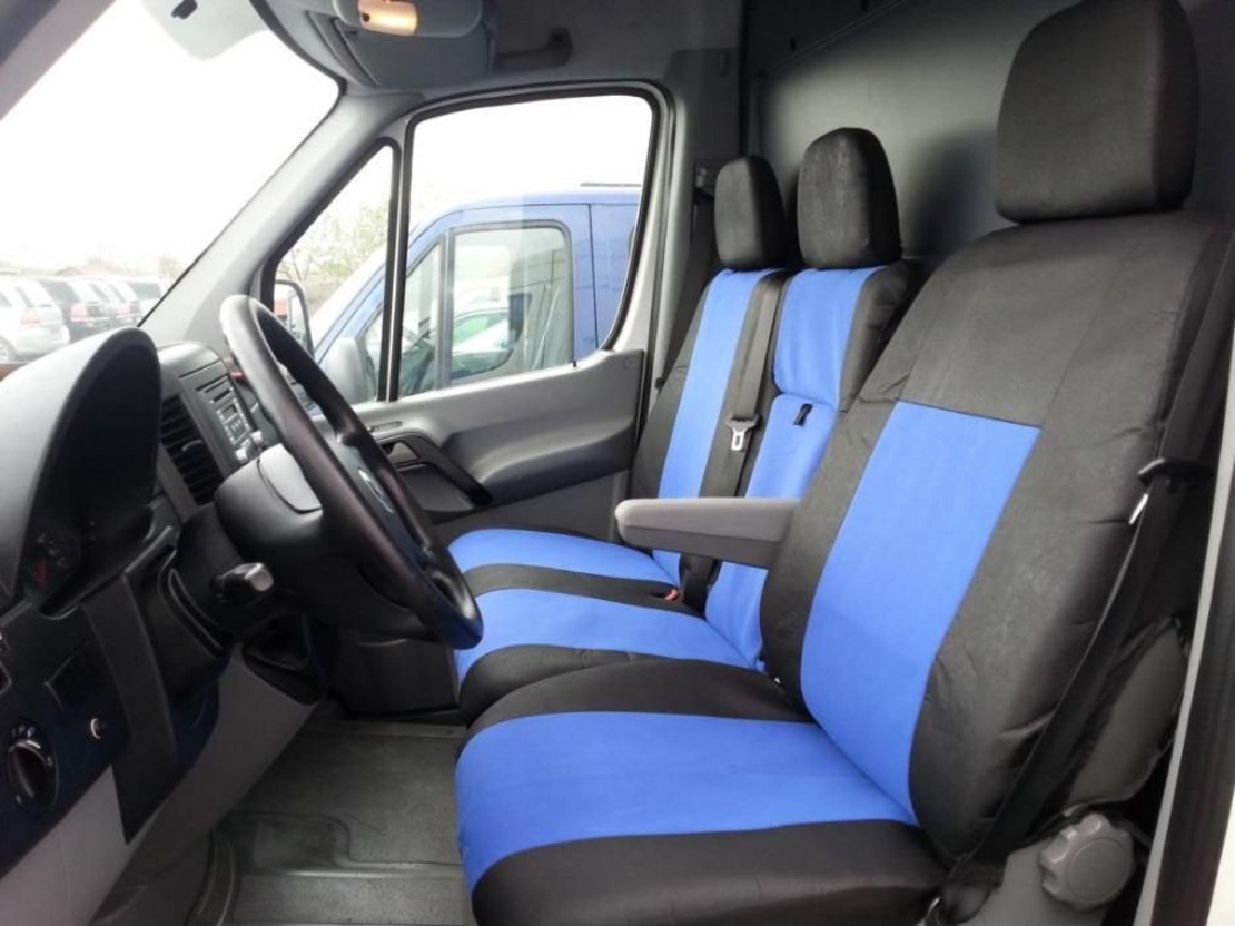 2+1 Калъфи тапицерия за предни седалки за Мерцедес Спринтер Mercedes Sprinter, Фолксваген Крафтер Volkswagen Crafter TAP118