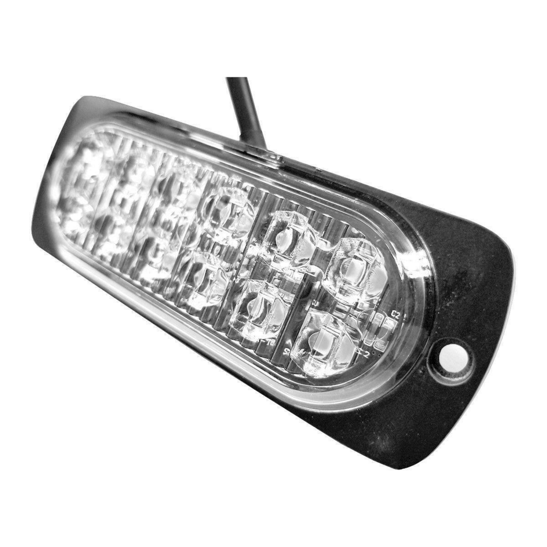 12 LED ЛЕД Аварийна Лампа За Пътна Помощ, Жълта Блиц Светлина, Мигаща!