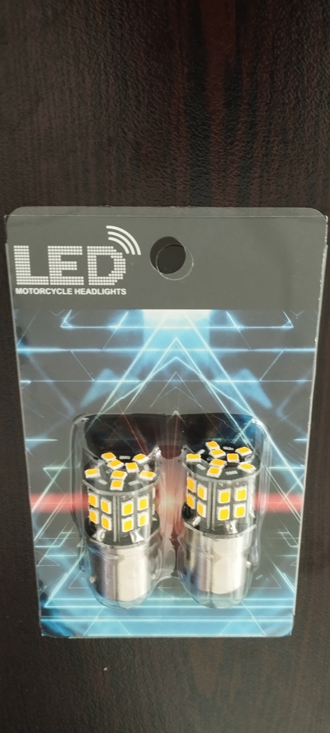 Комплект 2бр. LED Лед Крушки, 30 SMD, BAU15S 1156 (PY21W), 12V, оранжева светлина canbus, разминати пинове (150°)