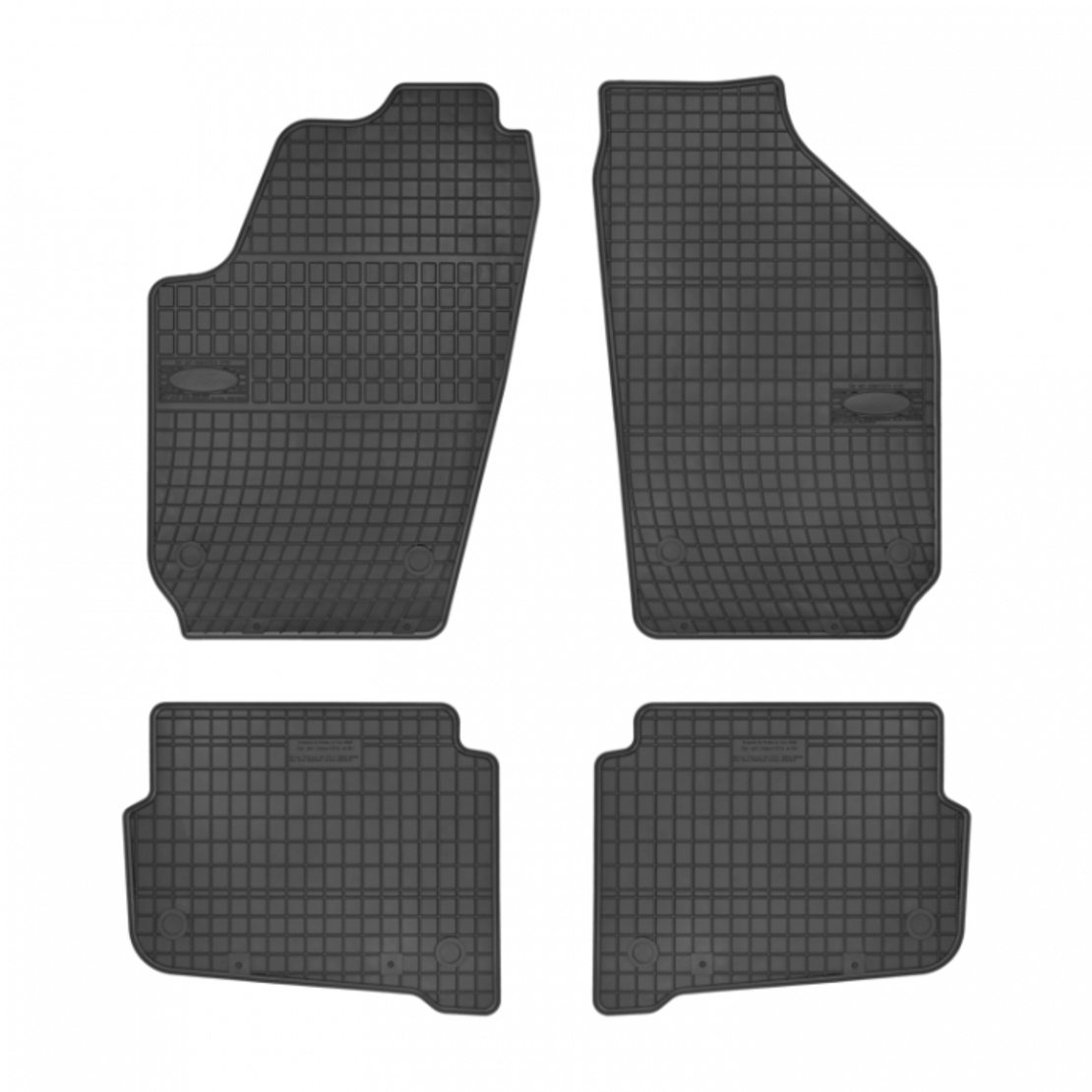 Гумени стелки Frogum съвместими с Skoda Fabia / Seat Ibiza / Seat Cordoba / VW Polo / VW Fox