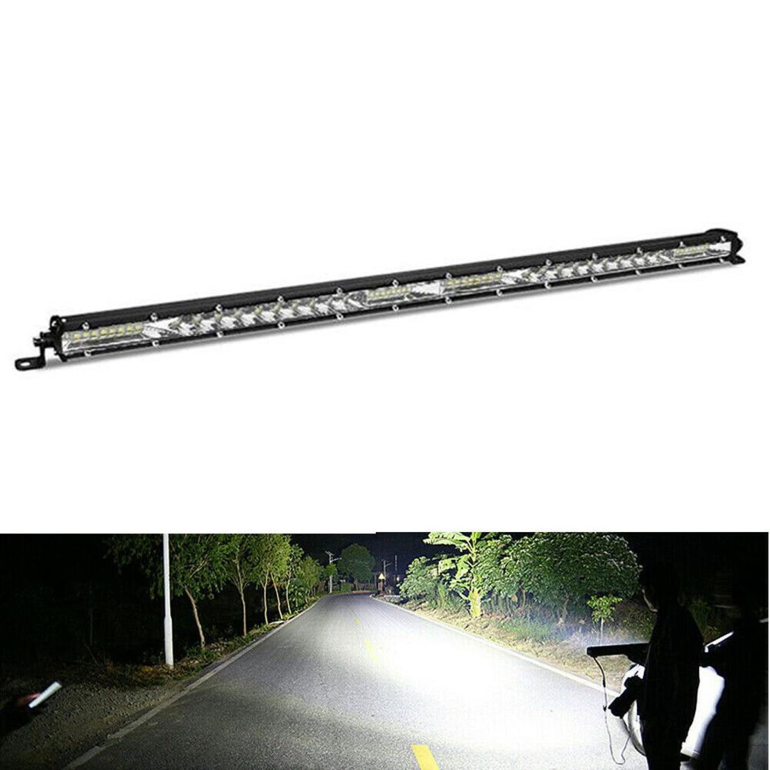 54 см LED Лед Диоден Бар , 9000 lm 180W, Ултра Тънък 12-24V Комбинирана Combo - Flood и Spot Светлина