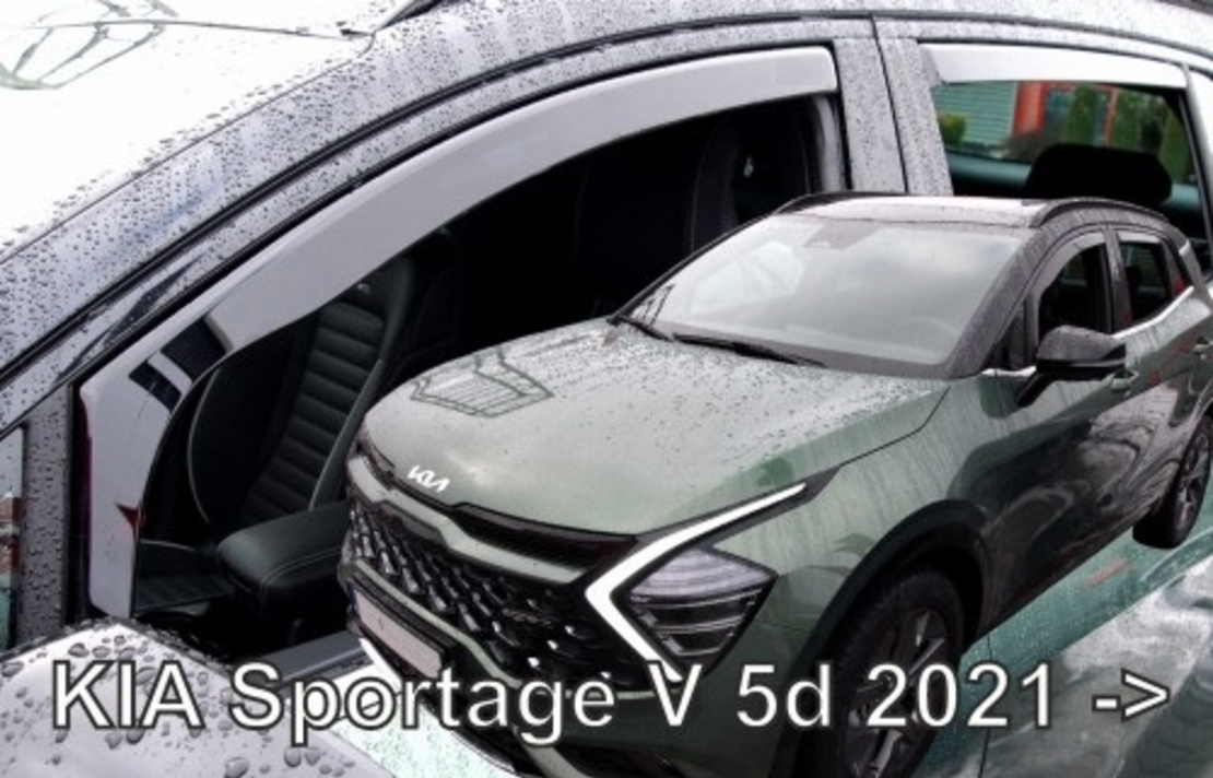 Комплект от 4бр. ветробрани за KIA SPORTAGE V 5 врати Къса база (SHORT WHEEL) след 2021