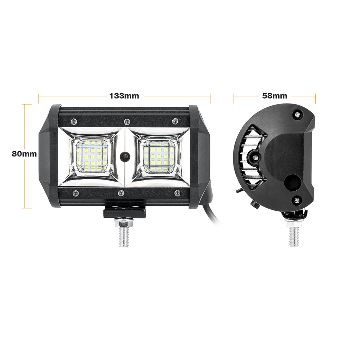 54W Led Bar Лед Бар Диоден Фар Прожектор Халоген 12-24V Spot Light Насочена Светлина