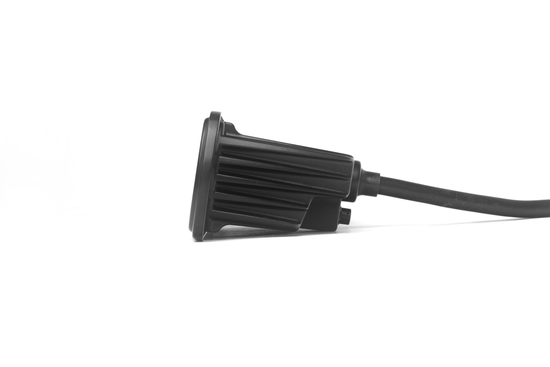 LED комбиниран халоген Flexzon / работна лампа с бял DRL и предупредителна светлина R65, за вграждане, 4 функции, IP65/67K, 12–24V