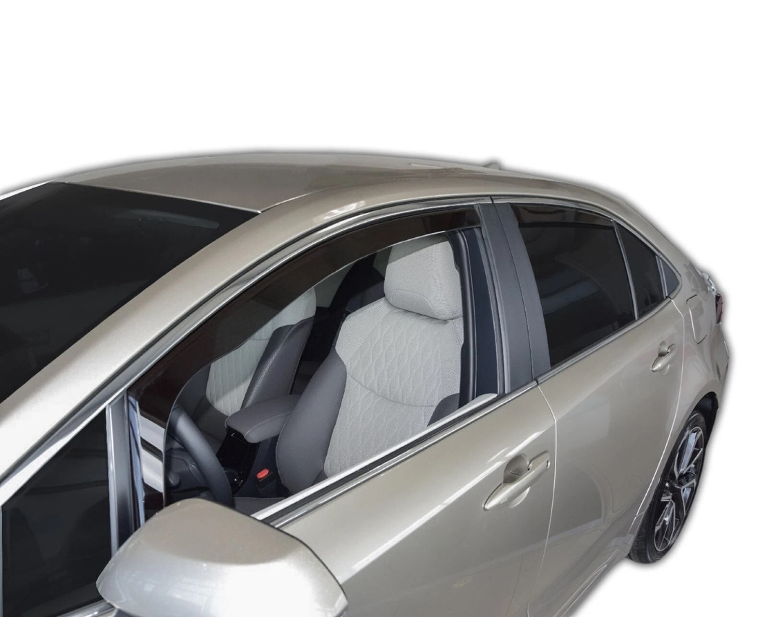 Комплект от 4бр. ветробрани за Toyota Corolla (12-Gen) Седан 2018+