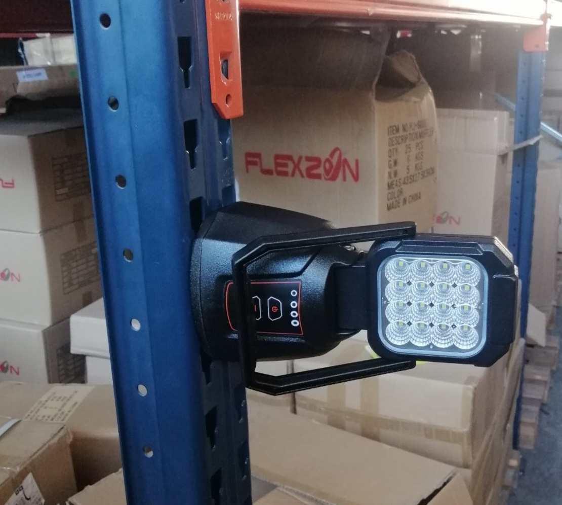 Мощна 48W LED Лед Aкумулаторна Работна Лампа С Магнит 2800 lm 7200 mAh
