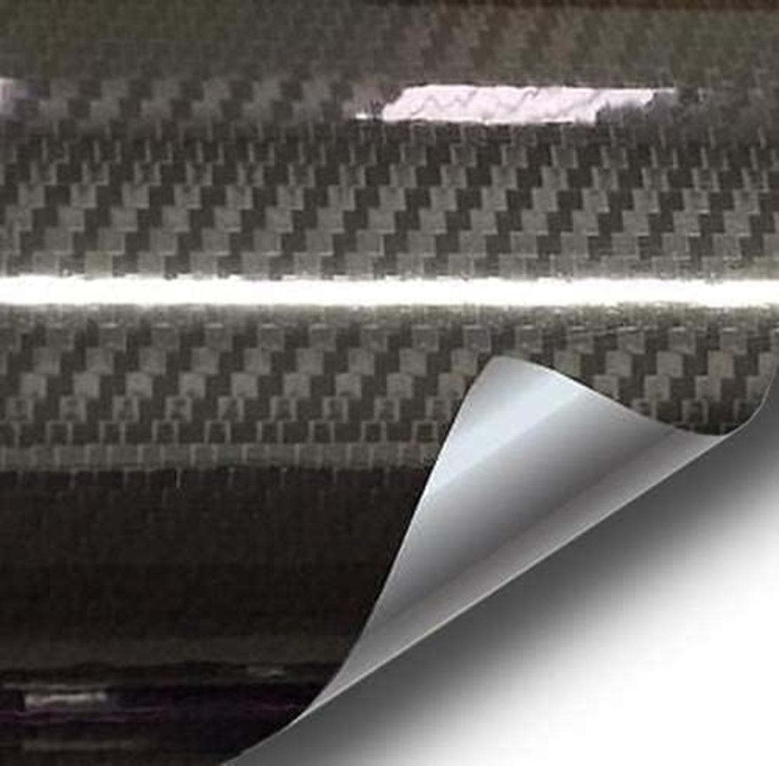 5D Декоративно автомобилно WRAP фолио 1.52 X 18M черен карбон BLACK CARBON