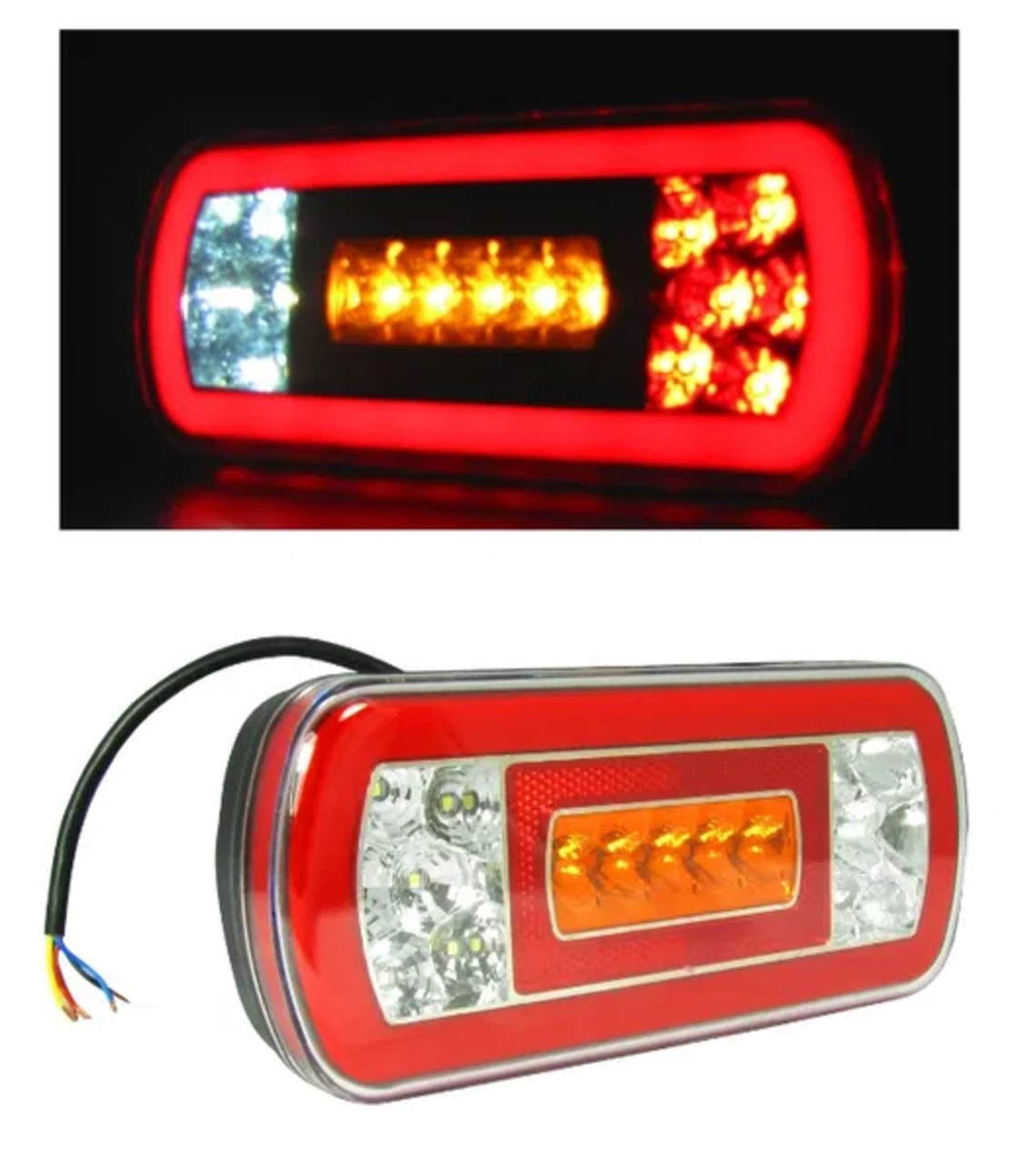 Диоден LED Лед Неон Стоп 12V  Бус Камион Тир Ремарке Караванa Платформа