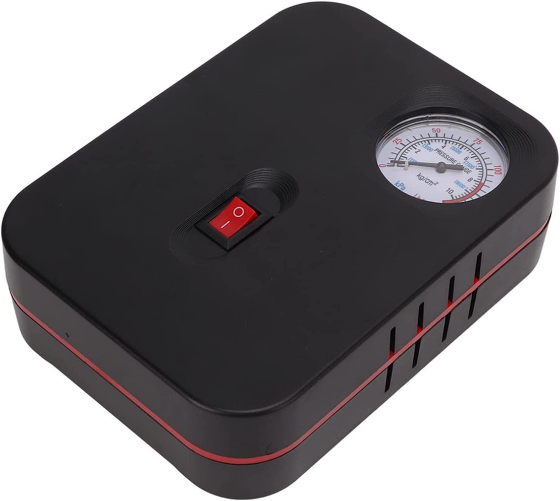 Преносим мини автомобилен въздушен компресор помпа за гуми 12V 100W 150PSI