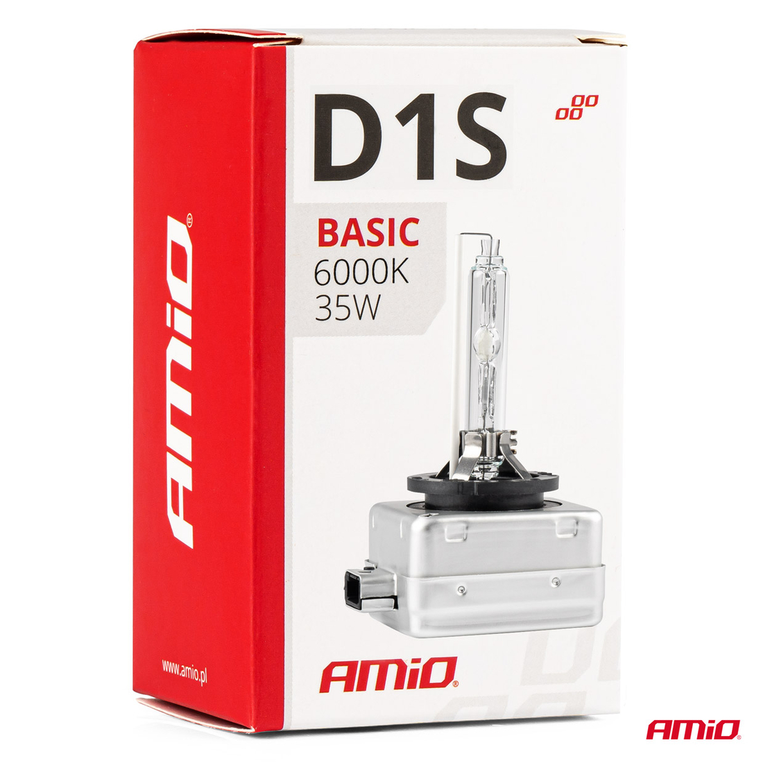 Ксенонова крушка D1S 35W 6000K 12V Amio