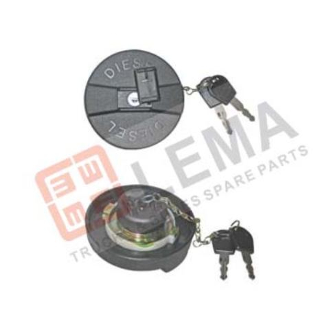 капачка Ф80 пластмаса с ключ за Mercedes(Мерцедес) Volvo(Волво) Renault(Рено) DAF(ДАФ) Iveco(Ивеко)