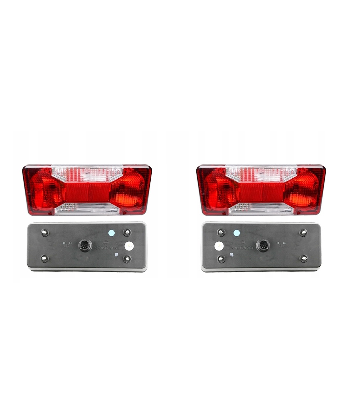 Комплект Ляв + Десен Стоп Стопове 12V 24V 300mm X 130 mm За Ивеко Дейли Iveco Daily 2006 E4