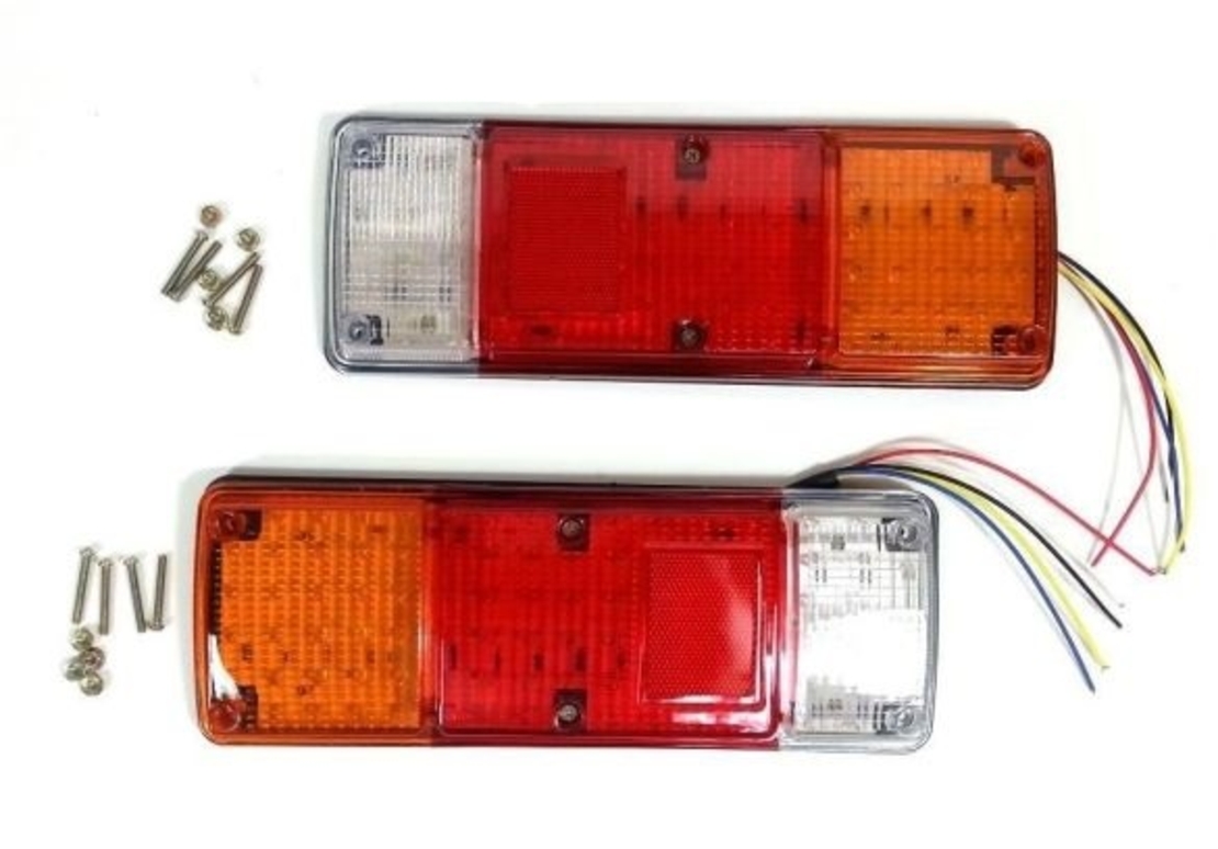Комплект LED стопове мигач задна светлина 12v за камион бус ТИР, ремарке ST0167