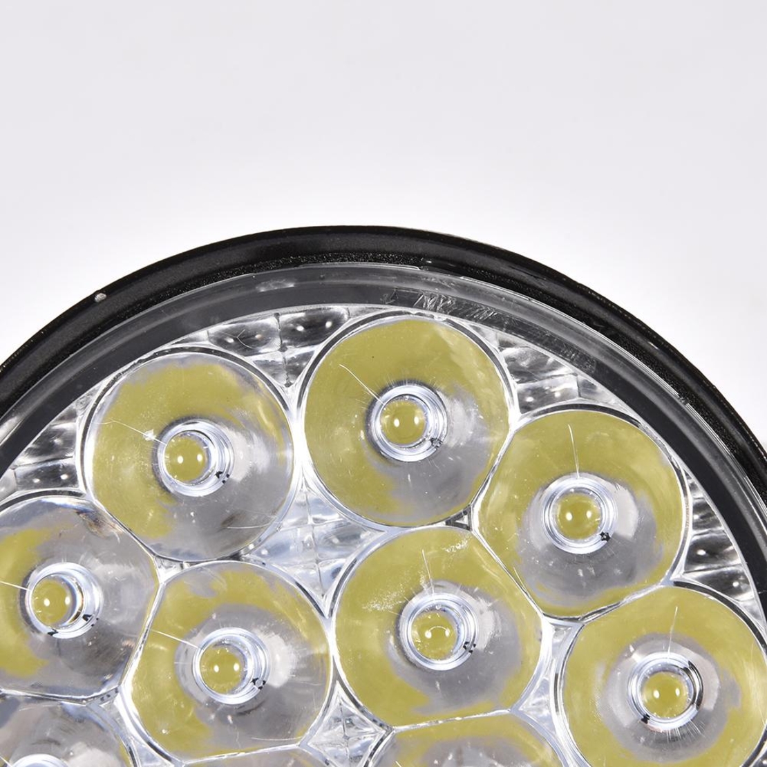 42W Кръгъл Мини Led Диоден Фар Прожектор Дневни Светлини 12V 24V Слим Slim