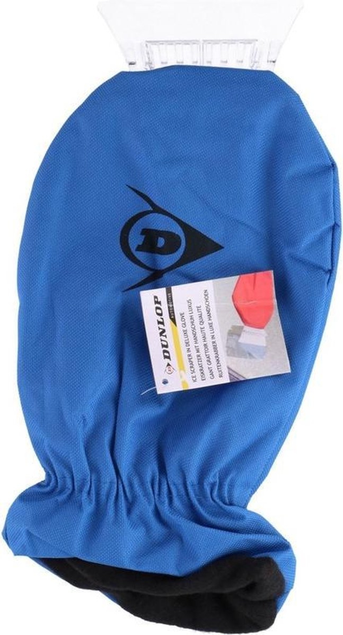 Стъргалка за лед с ръкавица синя Dunlop