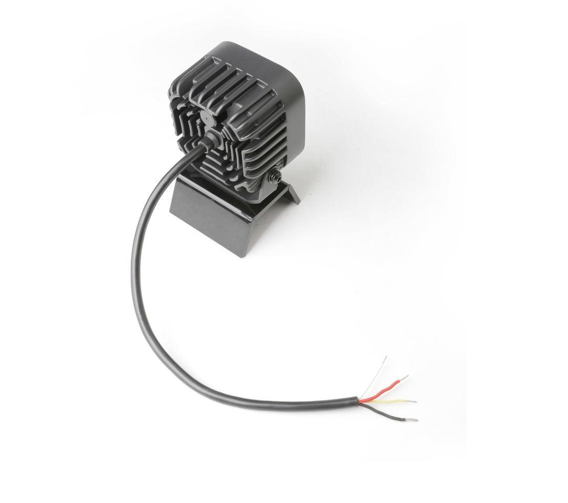 30W LED Халоген Бял, Разпръсната светлина с жълта и червена DRL светлина 12V-24V