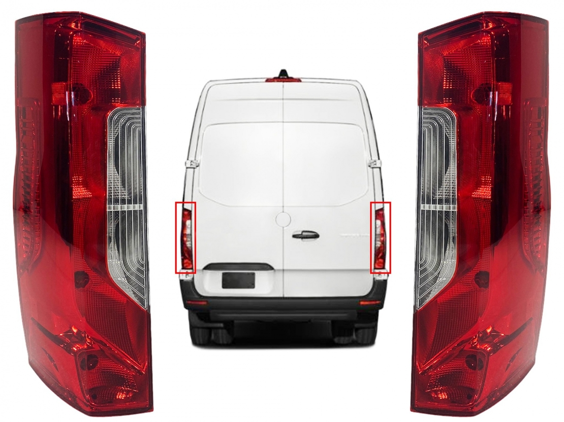 Комплект Ляв Десен Стопове Стоп За Мерцедес Mercedes Спринтер Sprinter W907 W910 2018+