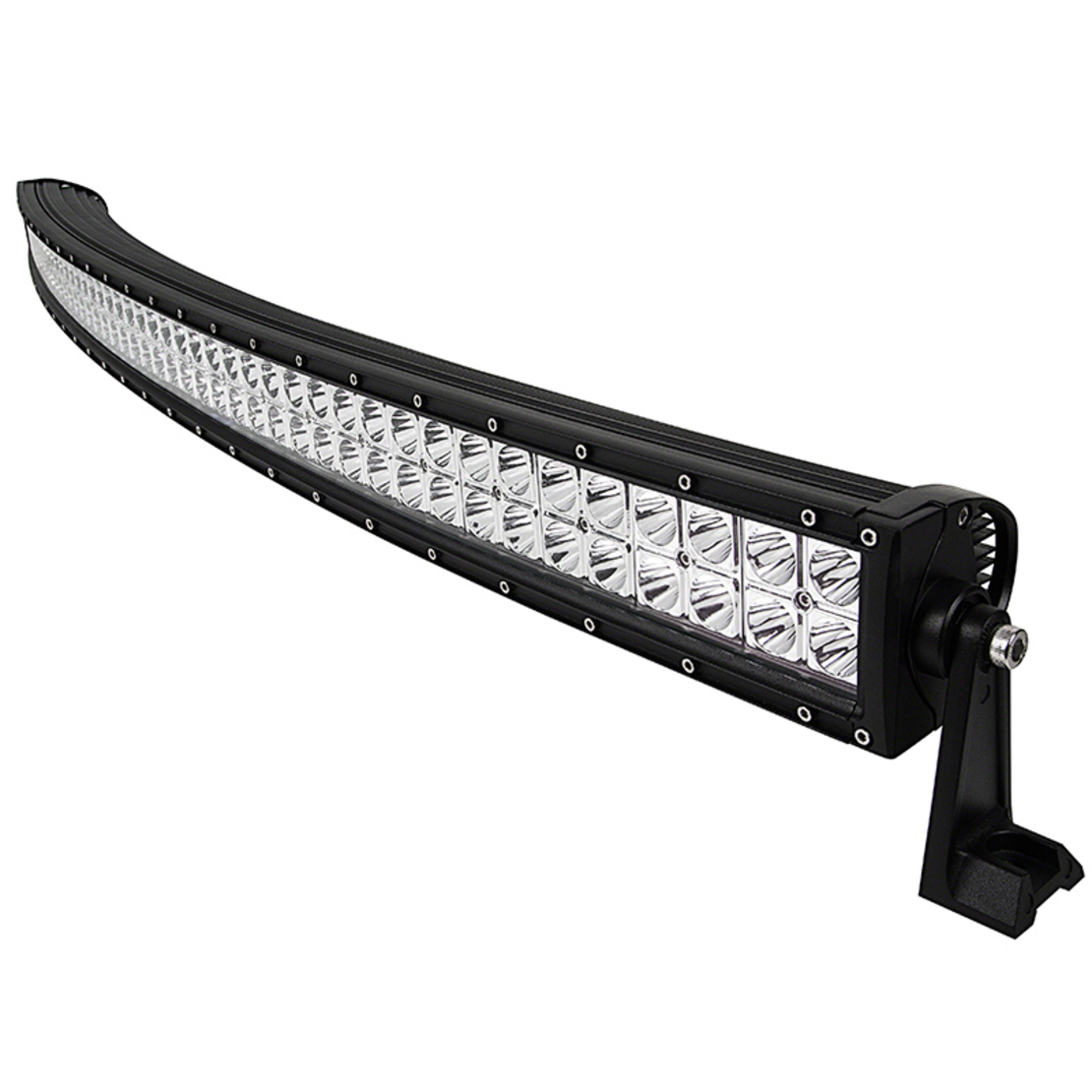 Извит 127См 288W Мощен Led Bar Лед Диоден Бар Прожектор с насочена бяла светлина 12V 24V