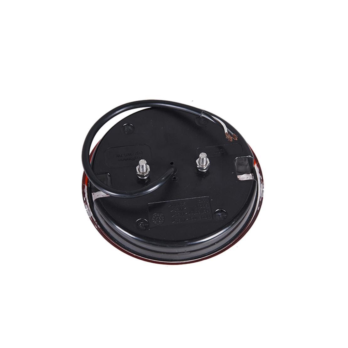 1 брой LED Лед Диоден Стоп Бял задна скорост светлина , Кръгъл Ø14cm, 12V-24V, За Камион, Ремарке, Бус , Каравана, Кемпер