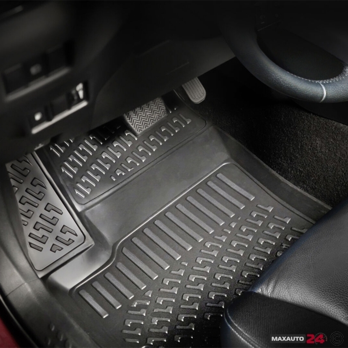 Гумени стелки RizLine съвместими с VW SHARAN (2010+)