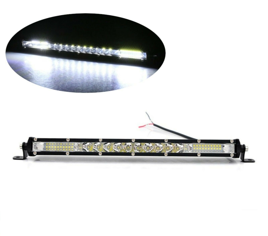 28.5 см LED Лед Диоден Бар 4500 lm, 90W Ултра Тънък 12-24V Комбинирана Combo - Flood и Spot Светлина