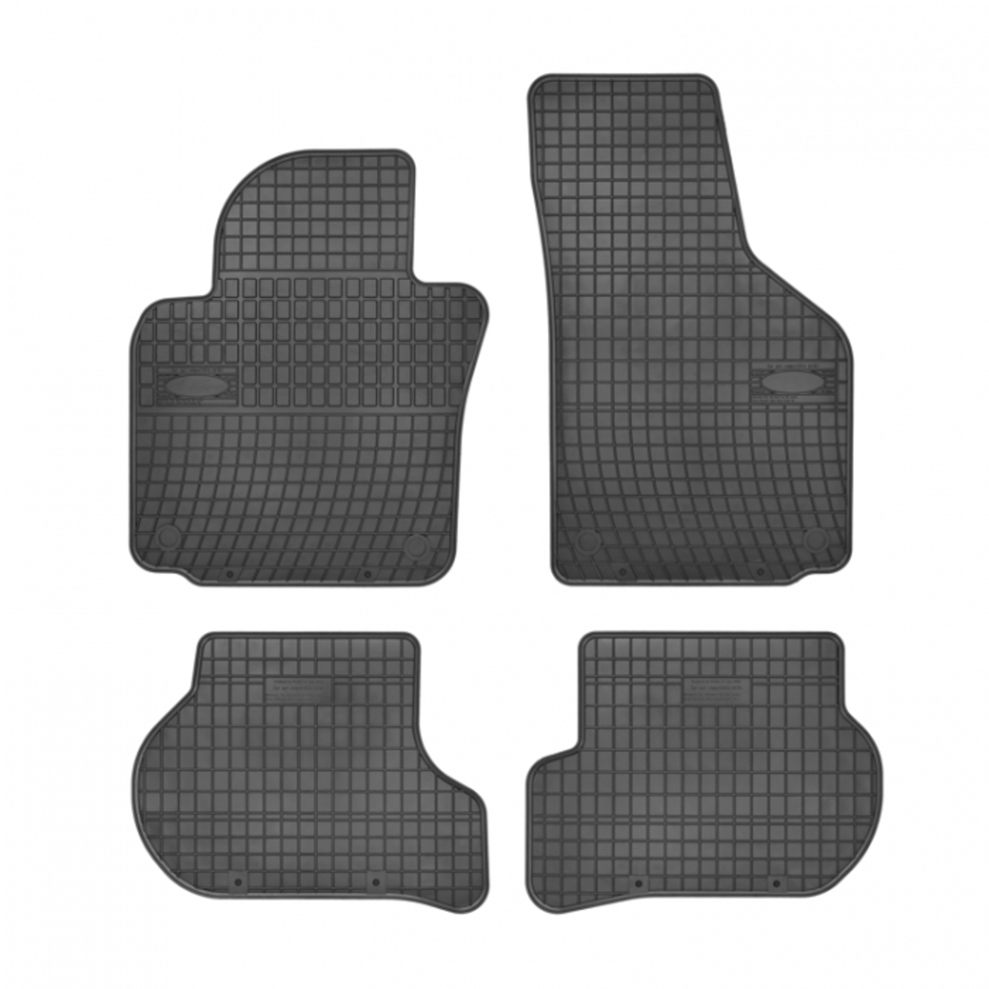 Гумени стелки Frogum съвместими с Skoda Octavia, Seat Leon, VW Golf V