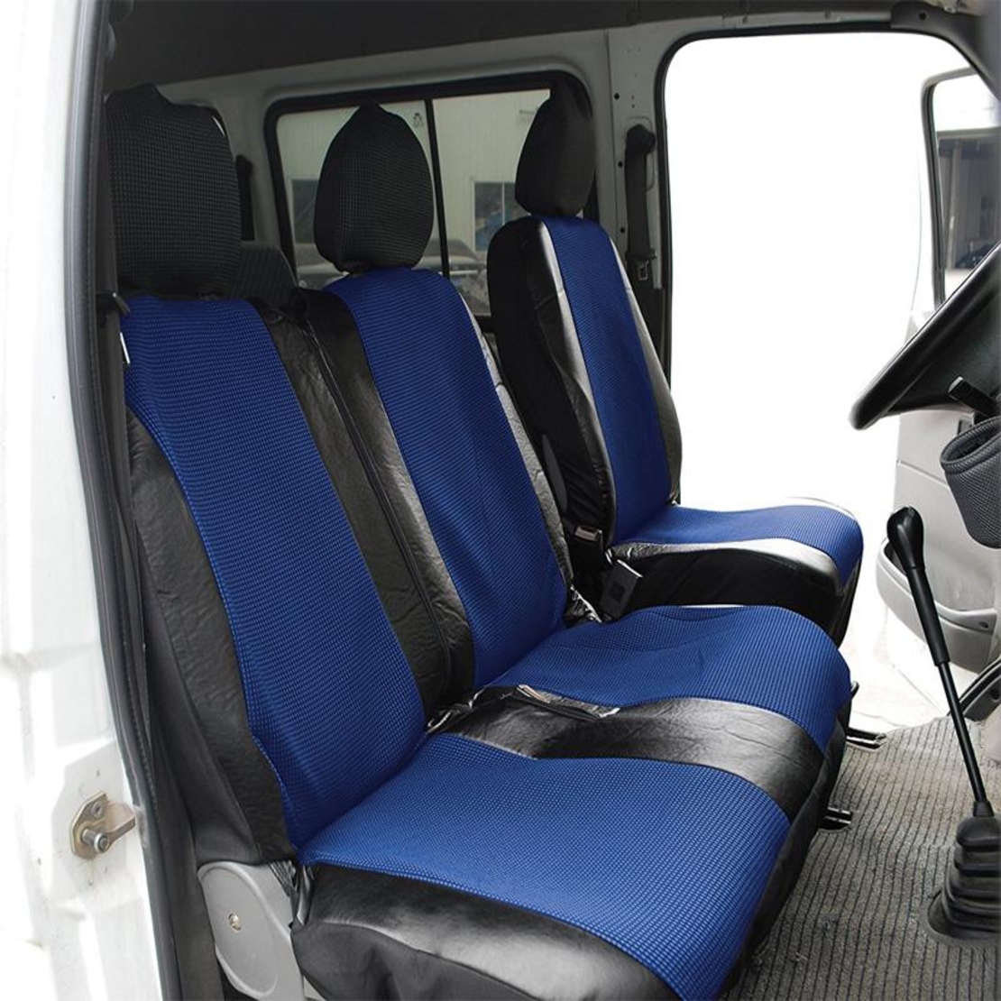 2+1 Комплект Лукс Универсални Калъфи , Тапицерия За Предни Седалки PREMIUM За Transit, Sprinter, Movano, Master, Crafter, Transporter, LT, Boxer, Jumper TAP500