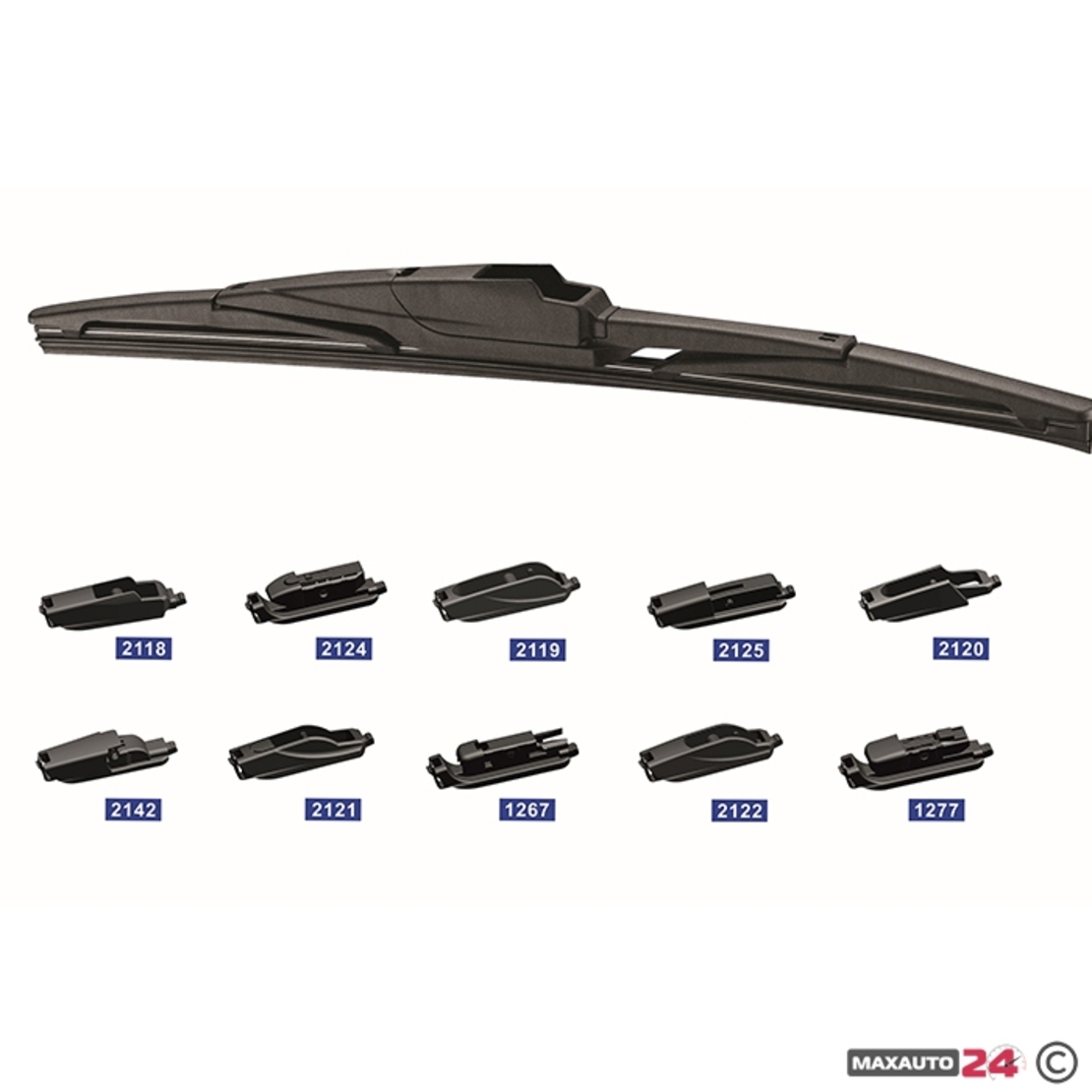 Чистачка Мотохама Задна с 10 Адаптора 13'' 325мм