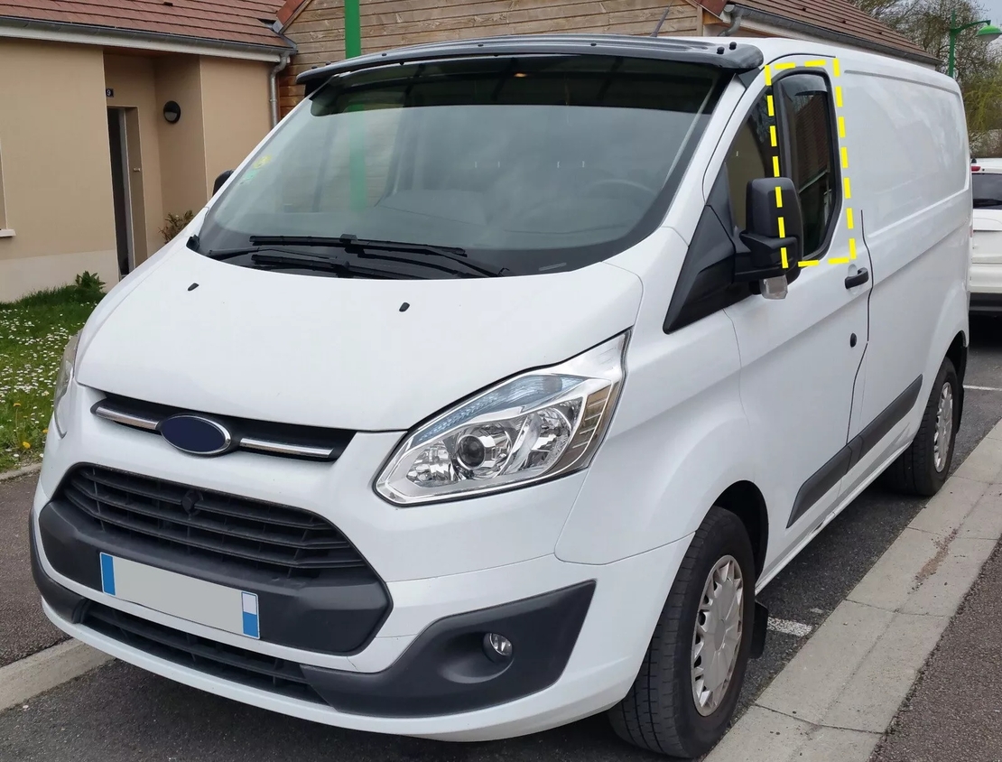 Комплект от 2бр. ветробрани за Ford Transit Custom / Tourneo Custom - 2012+