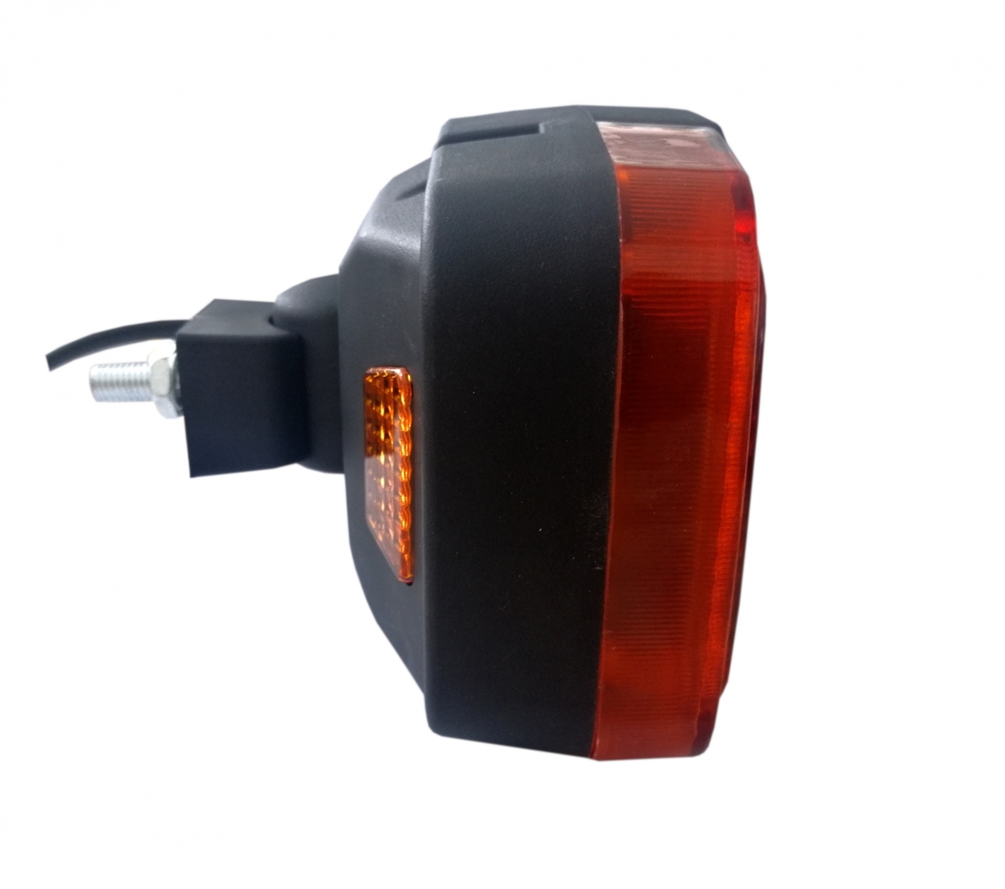 Комплект LED Фарове с Мигач, Подходящ за Трактор, Комбайн, Багер, Снегорин и др - 4 диода (12W, 1000 lm за всяка светлина)