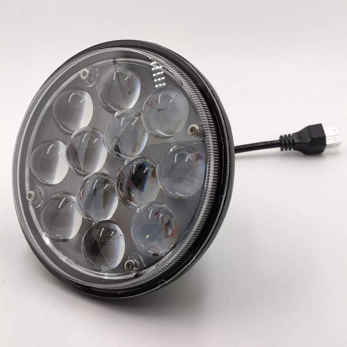 14.5 см ЛЕД LED 5D 36W Универсален прожектор фар лампа халоген с къси / дълги светлини за мотоциклет автомобил офроуд бус ван камион трактор комбайн багер къси/дълги 12V-24V 5,7 инча