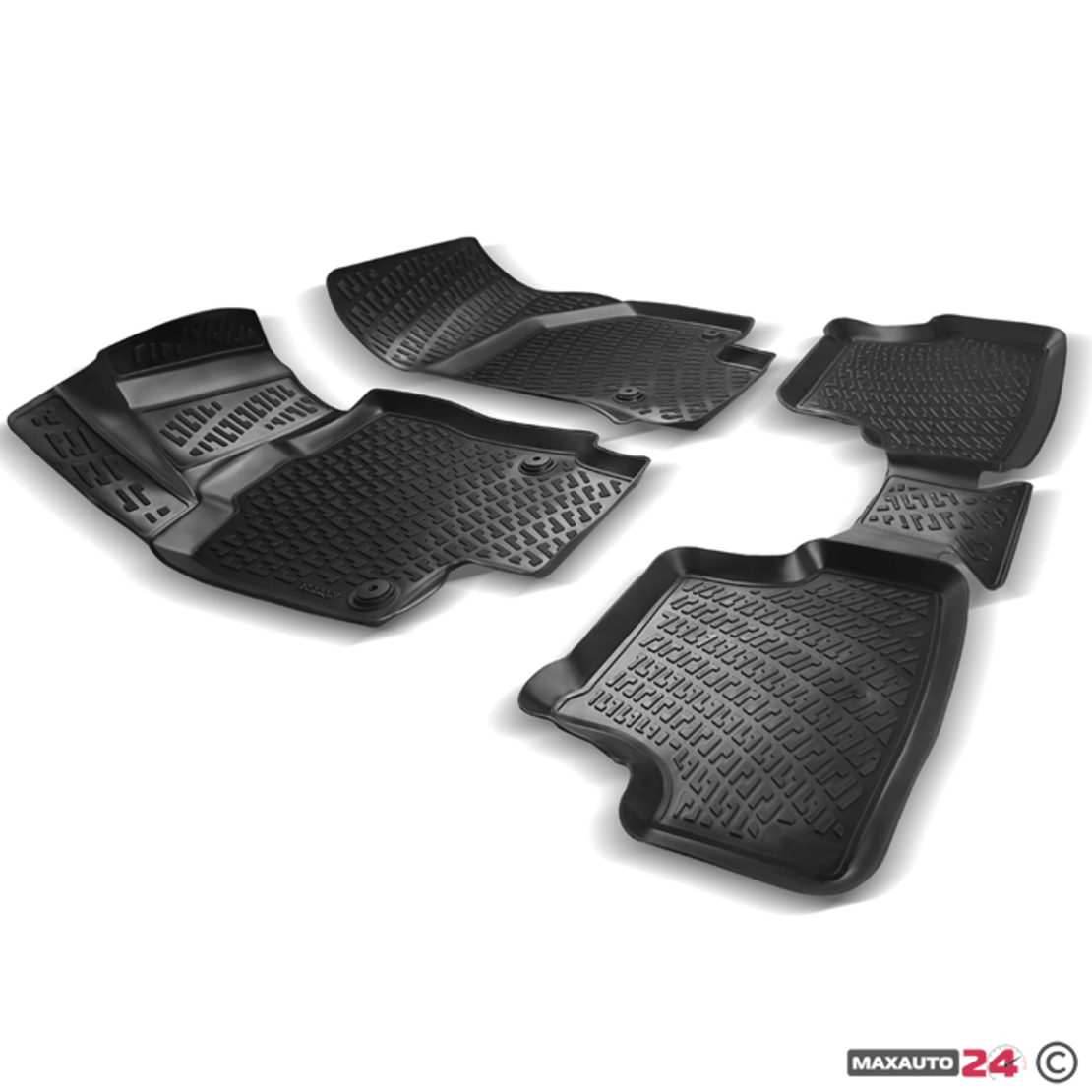 Гумени стелки RizLine съвместими с Seat Leon III 2012-2020