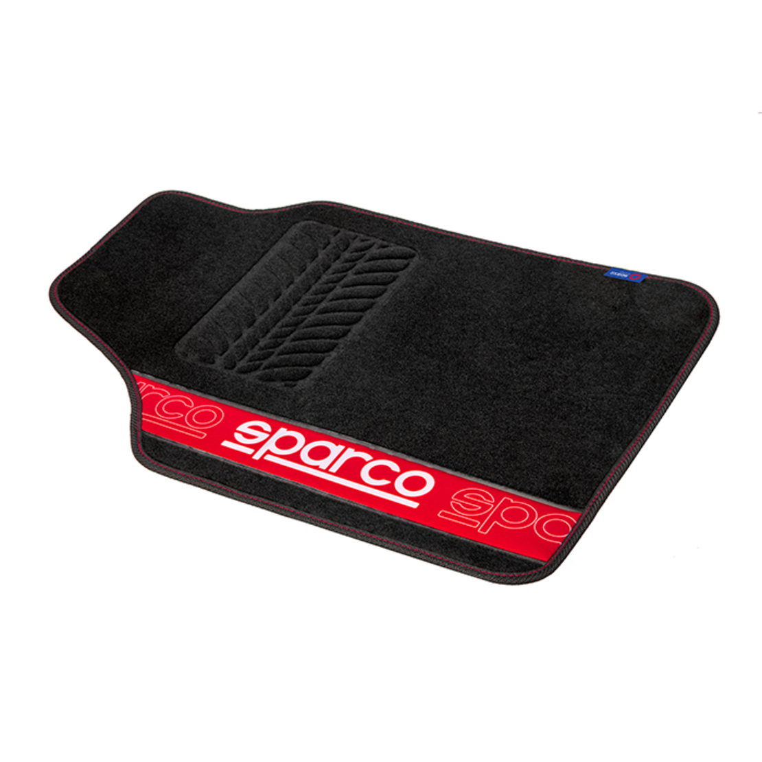 Стелки мокет Sparco SPF510RD 4БР/К-Т С червено