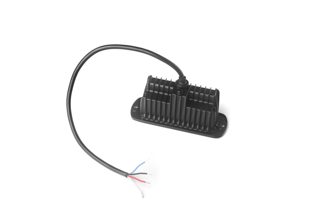 LED комбиниран халоген Flexzon / работна лампа с бял DRL и предупредителна светлина R65, за вграждане, 4 функции, IP65/67K, 12–24V