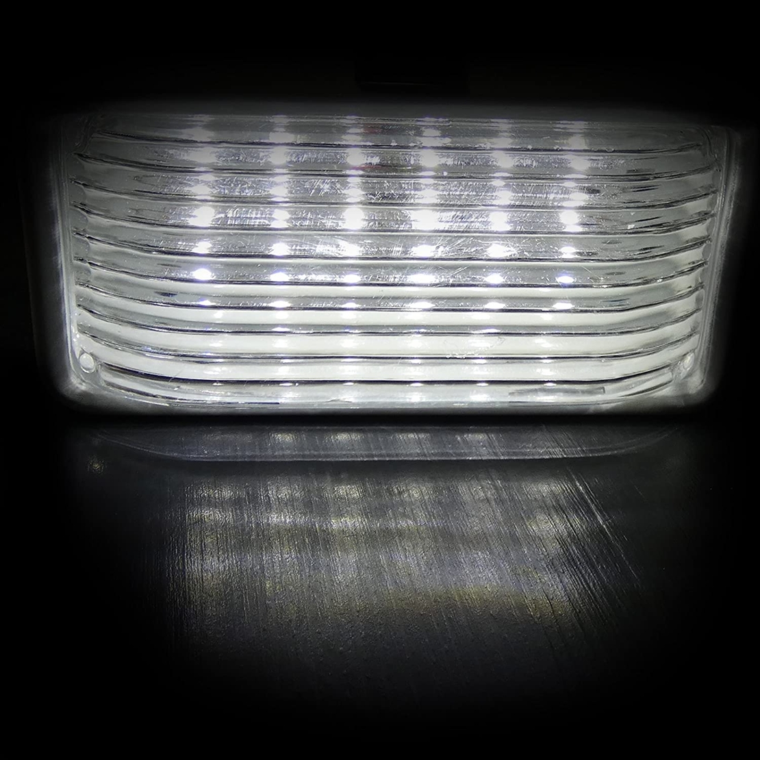 1 брой LED Интериорна Вътрешна Лампа Плафон Таван Правоъгълна 12V За Кола Камион Бус Каравана Кемпер