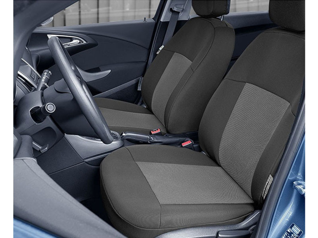 Пълен Комплект Тапицерия Kegel серия Tailore Made за предни и задни седалки на Opel Astra J 2009-2019 Черна Текстил