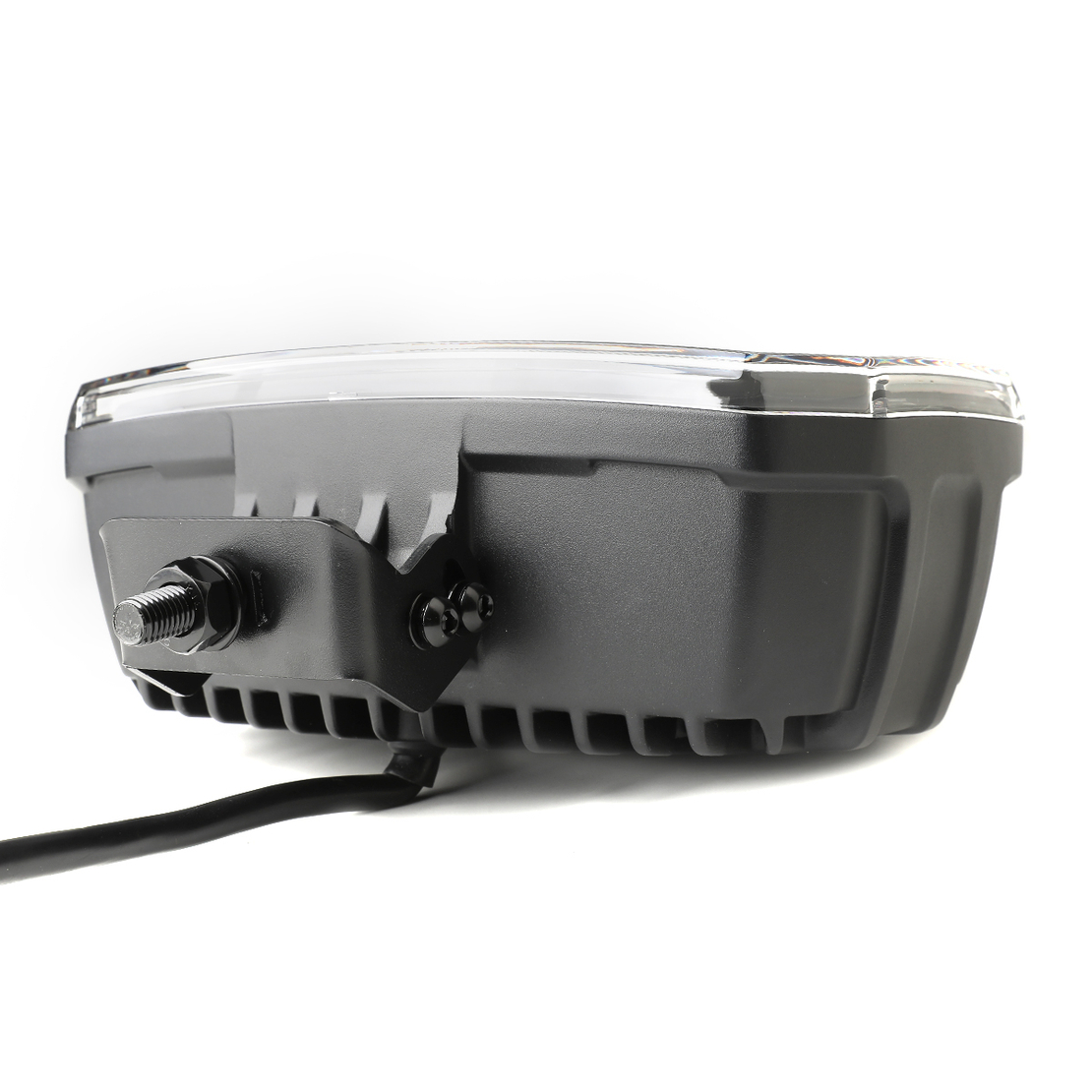 LED комбиниран халоген Flexzon 12–24V, 175W, 11000 lm, оранжев/бял DRL и аварийна блиц светлина с 4 режима, E-mark, IP67/69K
