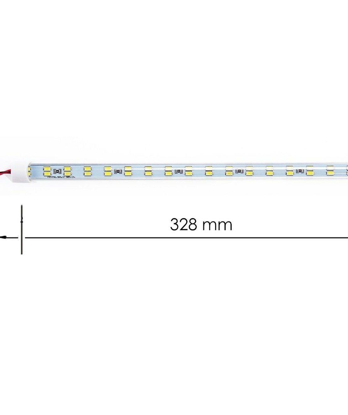 1 брой Лед Интериорна Диодна Лампа, Тръба, 32см 36 LED, Бяла Светлина, 12V, 2.25W , За Автомобил, Бус, Ван, За Дома или Офиса